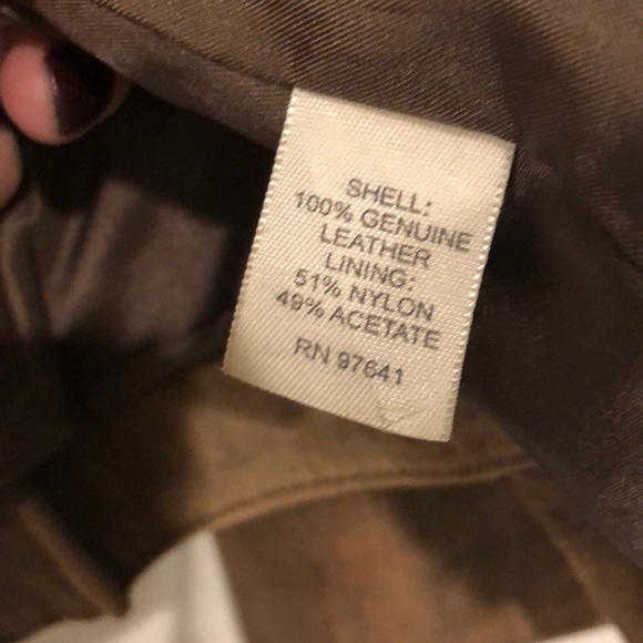 J. Jill Brown Suede Jacket - Picture 6 of 6